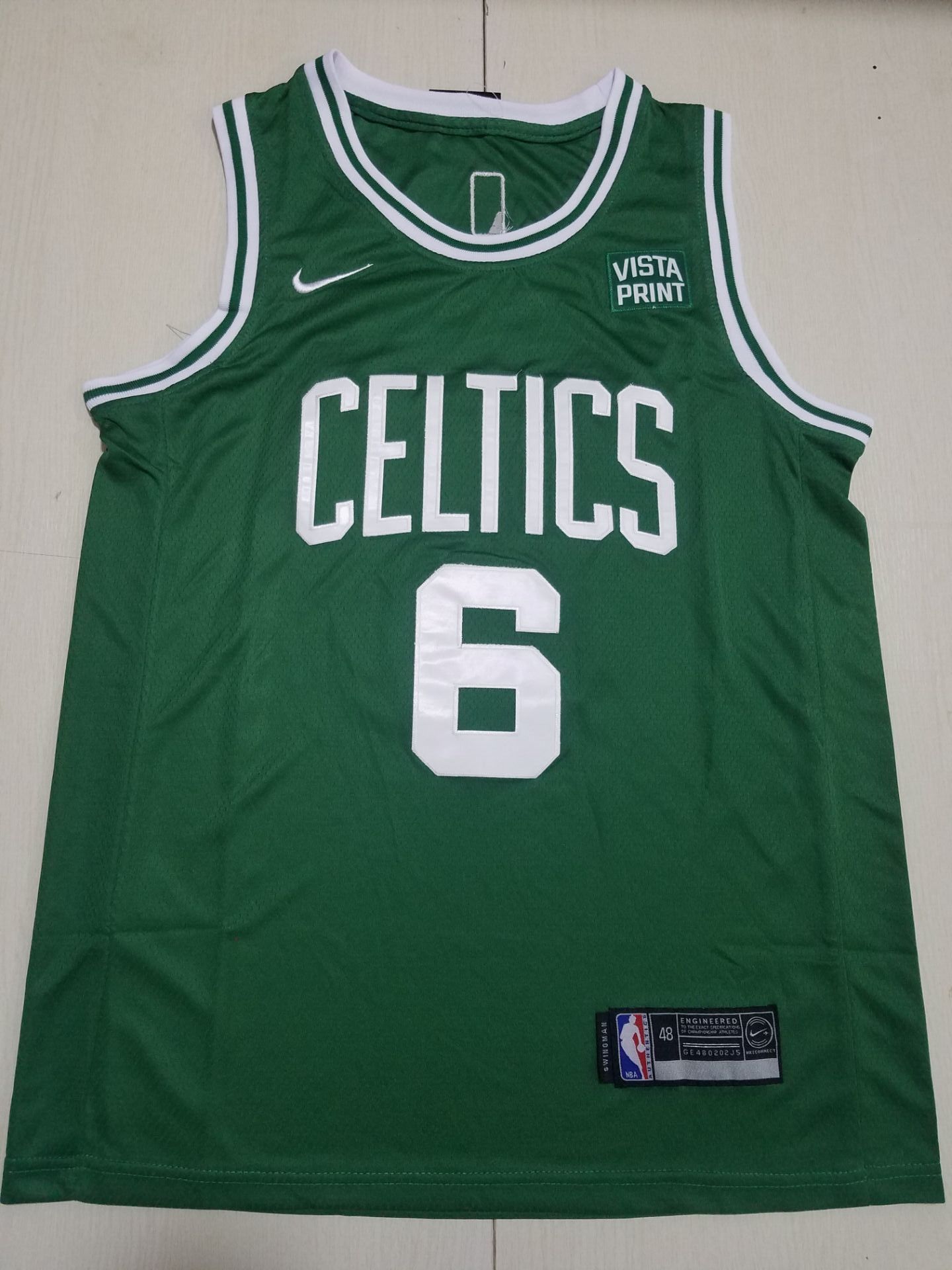 Men Boston Celtics 6 Russell Green 2022 Nike NBA Jersey